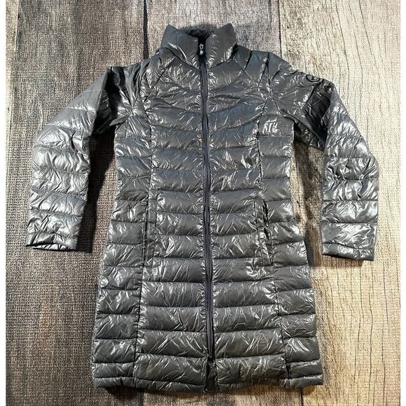 Calvin Klein Packable Lightweight Premium Down Puffer Jacket Grey Women’s XS - Picture 1 of 9